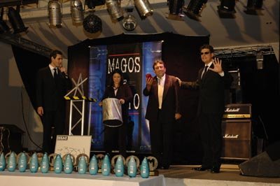 Carlos Henrique do PIOXII participando do Magos de Preto